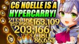 I Tried One of the STRONGEST Noelle Builds… She is INSANE! (Genshin Impact)