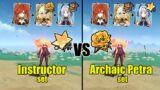 Mavuika BEST Team Artifacts – Instructor vs Archaic Petra // Genshin impact