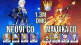 Neuvillette C0 & Mavuika C0 with best support & f2p 4 units spiral abyss floor 12 genshin impact